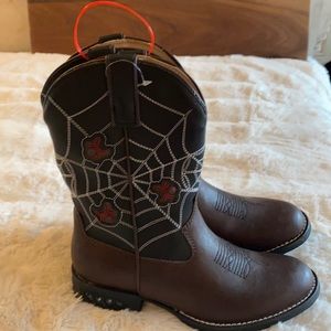 New WITH TAGS - Roper spider boots, little kids size 1